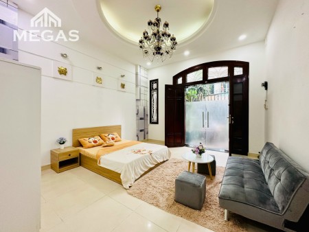 Căn hộ 1 phòng ngủ - tách bếp full nội thất - máy giặt riêng - Nguyễn Cữu Vân, Bình Thạnh