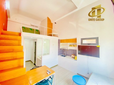 Cho thuê căn hộ duplex tiện nghi quận 7 cực đẹp , gần siêu thị GO , tiện di chuyển Q1, Q4