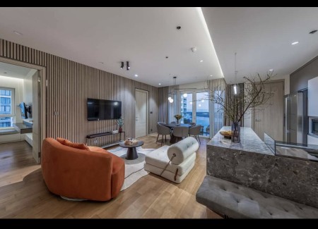 Căn hộ cho thuê mới sửa đẹp như hình 2PN tại Đảo Kim Cương - Tp Thủ Đức - Quận 2(cũ)