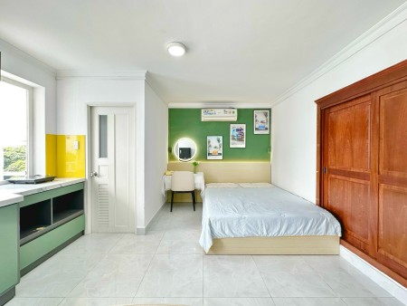 Cho thuê phòng quận 3 sát cầu Lê Văn Sỹ, bờ kè Hoàng Sa đầy đủ tiện nghi như hình