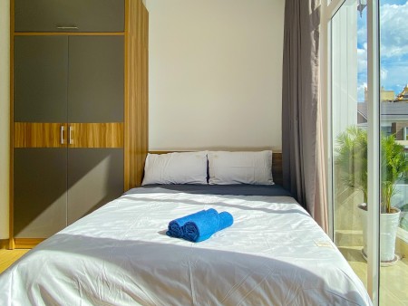 CĂN HỘ STUDIO BAN CONG, CỬA SỔ FULL NỘI THẤT KDC VEN SÔNG Q7 GẦN ĐH RMIT, ĐH TDTU, CRESCENT MALL