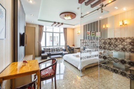 Căn hộ đầy đủ nội thất hiện đại - gần bùi viện