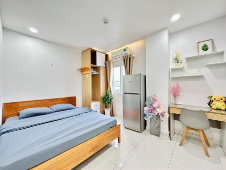 THUÊ NGAY STUDIO_FULL NỘI THẤT_GẦN NGÃ TƯ HÀNG XANH XÔ VIẾT NGHỆ TĨNH BÌNH THẠNG_30M2 MÁY GIẶT RIÊNG