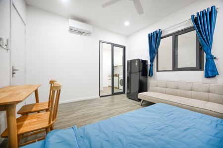 CHO THUÊ CĂN HỘ 1 PHÒNG NGỦ BAN CÔNG Lý Phục Man Q7 gần Go NTT, thuận tiện qua q4, q1