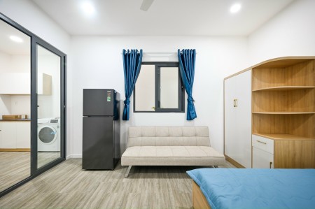 CHO THUÊ CĂN HỘ FULL NT 1PN TÁCH BẾP CỬA SỔ GIẾNG TRỜI NGAY TRUNG TÂM Q7