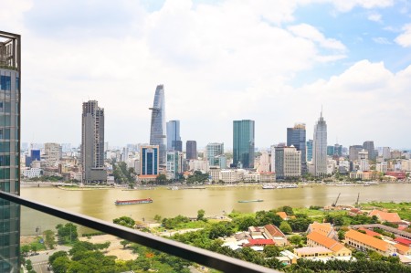CHO THUÊ CĂN GÓC 2PN - VIEW SÔNG + Q1 CỰC CHILL TẠI EMPIRE CITY LINDEN