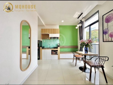 Cho Thuê Căn Hộ 1 Phòng Ngủ Cao Cấp - Ban Công, Cửa Sổ Thoáng Ngay Công Viên Hoàng Văn Thụ, Sân Bay