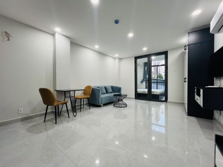 Căn hộ 1PN cho thuê gần Terra Royal Nam Kỳ Khởi Nghĩa Q3, mặt tiền ô tô, đầy đủ tiện ích - nội thất