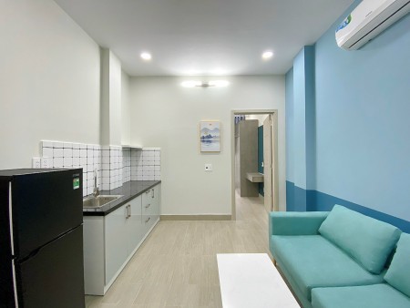 Cho thuê căn hộ 1pn tách bếp riêng biệt có sofa máy giặc riêng tại Quận 3