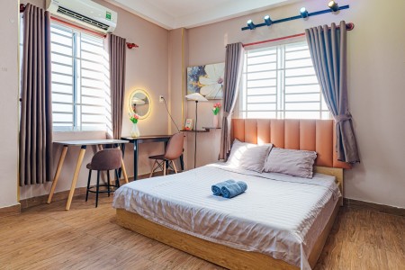 Cho thuê căn hộ studio thiết kế cực xinh cực sang ngay tại Quận 1 gần quận 4 - 5 - 7 - 8