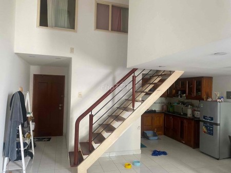 Cho thuê CC Hưng Vượng 1 Q7 full NT: 2 PN, 1PK, 1WC, ban công