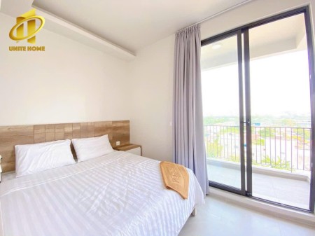 Cho thuê căn hộ 1PN - BAN CÔNG full nội thất, đầy đủ tiện nghi ngay sát Cresent Mall quận 7