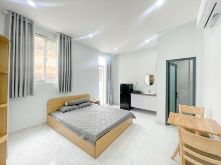 Cho thuê phòng studio đầy đủ nội thất mới tinh 100% có cửa sổ thoáng mát cực chill gần ĐH Hoa Sen