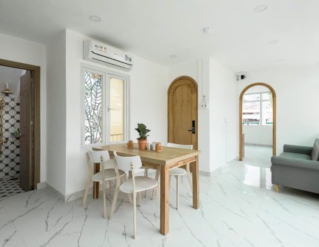 Căn hộ cho thuê tại quận 1 trong khu phố Tây Bùi Viện đầy đủ tiện nghi gần đại học Ngân Hàng TPHCM