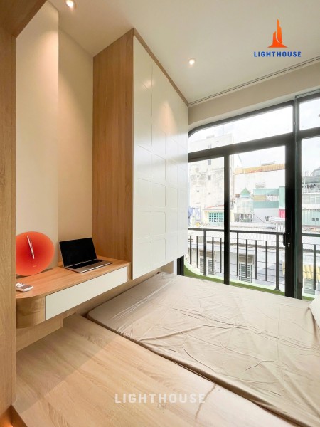 Cho thuê căn hộ tô hiến thành quận 10 nhà mới đầy đủ nội thất ban công