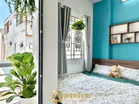 CĂN hộ 1 Phòng Ngủ Q1 Bancol Thoáng Khu Vực Sầm Uất Tân Định Full nội thất an ninh sạch sẽ