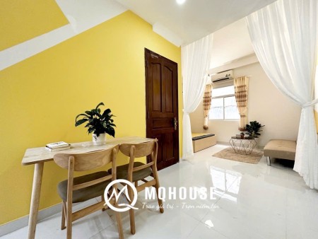 CHO THUÊ CĂN HỘ 1PN TÁCH BẾP CỬA SỔ LỚN SIÊU THOÁNG Ở TRUNG TÂM QUẬN 1 NGAY CV 23/9, PHỐ BÙI VIỆN…