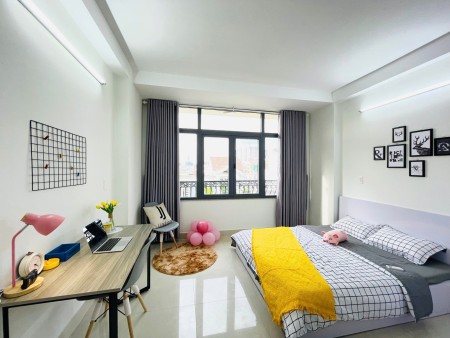 CĂN HỘ STUDIO CỬA SỔ LỚN FULL NỘI THẤT TẠI TÂN QUY GẦN LOTTE MART