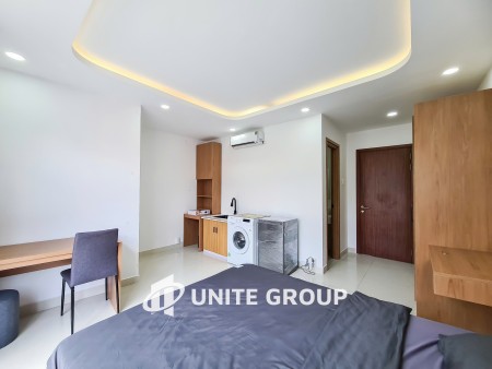 Căn Hộ Studio đầy đủ nội thất cửa sổ ban công ở gần Nguyễn Văn Đậu - gần Chợ Bà Chiểu, Bình Thạnh.