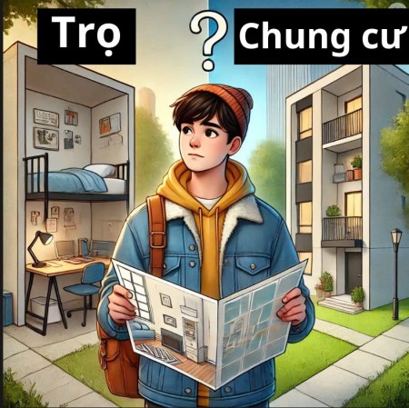 Đồng giá, sinh viên chọn trọ hay thuê chung cư Quận 8?