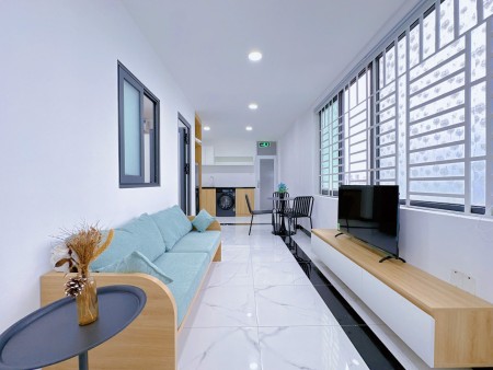 2 phòng ngủ 60m2 full NT mới xây có thang máy hầm xe ngay mặt tiền Nguyễn Xí BT