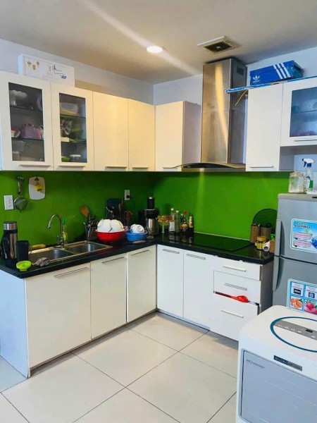 Chung cư D5, P25, Bình Thạnh: 67m2, 2p ngủ, 2wc NT giá thuê 13tr/th