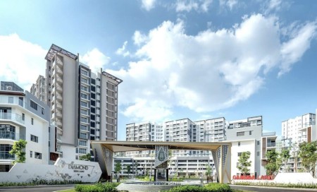 Cho thuê căn hộ Diamond Brilliant Celadon City với 98m2, 2PN, 2WC, Nội thất đầy đủ, ở liền