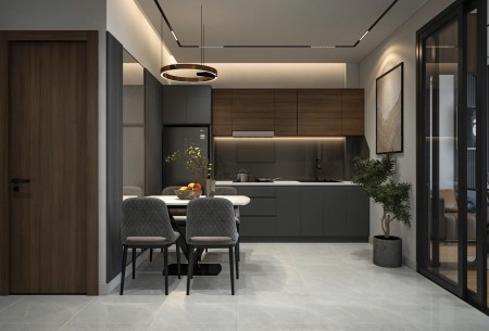 Căn Hộ 1PN Với Thiết Kế Hiện Đại Cao Cấp Tối Giản Duy Nhất 1 Căn Tại Trần Hưng Đạo Q5