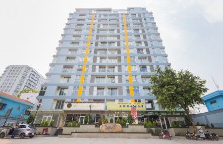 Cần cho thuê Carillon 3, 189 Hoàng Hoa Thám, Tân Bình. TK 62m2, 2PN 2WC, Nội thất đầy đủ,Giá 12tr/th