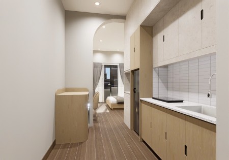 CĂN HỘ 1PN BANCON, CỬA SỔ LỚN MỚI XÂY NGAY SÂN BAY