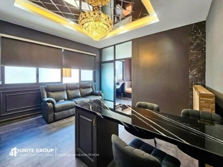 Trống CHDV 1PN ban công full nội thất gần Cầu Tân Thuận, siêu thị Go