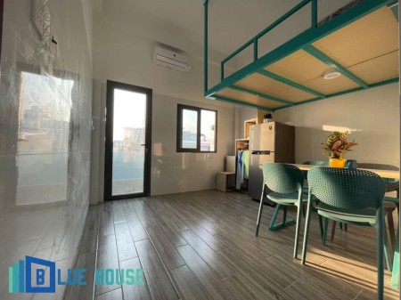 Phòng trọ bacol - Cửa sổ trời gác lớn Bàu Cát 2 - Trương Công Định trống sẵn