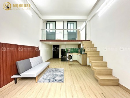 Căn hộ 2PN duplex ban công full nội thất gần Galaxy Cinema