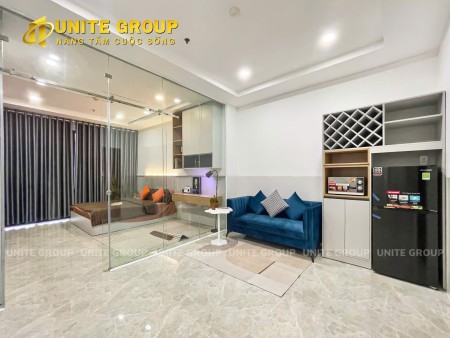 Căn hộ dịch vụ 1PN Ban Công Full NT Trần Xuân Soạn Quận 7