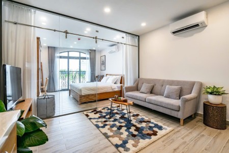 Khai Trương Căn Hộ 1PN BanCol Tại Lê Văn Sỹ