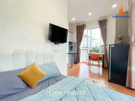 Cho thuê căn hộ full nội thất, bancol, gần Lotte Cộng Hòa!