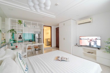 Căn Hộ Full Nt Máy Giặt Riêng, Thang Máy, Bảo Vệ gần Cầu Công Lý, Chung cư Terra Royal Q3