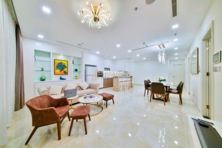 [ Giá tốt ] Cho thuê CC 120m2, 40 triệu VND, 3PN, 2WC view sông Sài Gòn tại Vinhomes Golden River Q1