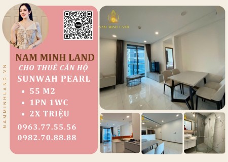 Hải Yến 0963775556 - cho thuê căn hộ Sunwah Pearl 1 phòng ngủ, tầng trung, giá 25,5 tr đủ nội thất