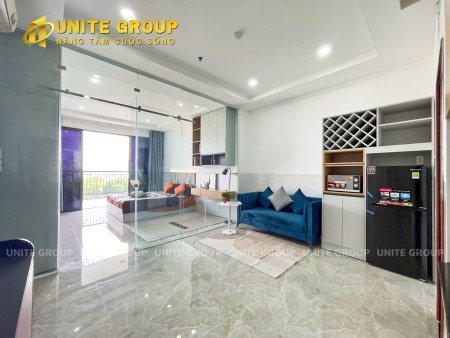 Cho Thuê Căn Hộ Cao Cấp Quận 7 - 1PN/Ban CôngGần Chợ Tân Kiểng - Cách Cây Xăng 100m