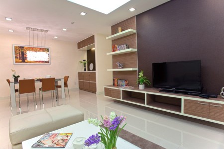 Cho thuê 3 phòng ngủ full đồ tại Richland, Xuân Thủy, Cầu Giấy. Giá thuê 16tr