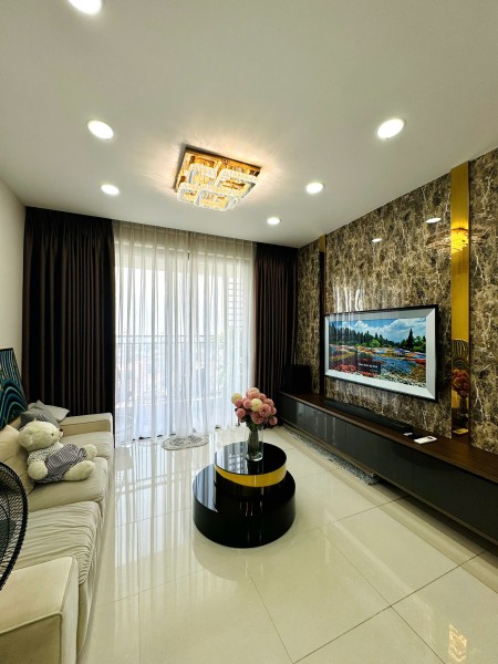 Căn Hộ 3 Phòng ngủ The TResor Quận 4 nội thất Luxury cho thuê ở liền