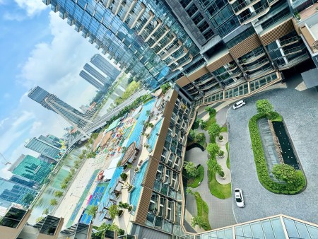 The Opera cho thuê 2PN đầy đủ nội thất - view cực đỉnh hồ bơi - nội khu - cầu Bason - Sông SG