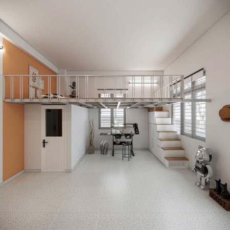 Khai trương căn hộ Duplex, Mới 100%, Ban công, cửa sổ. Gần ngã tư Hàng Xanh