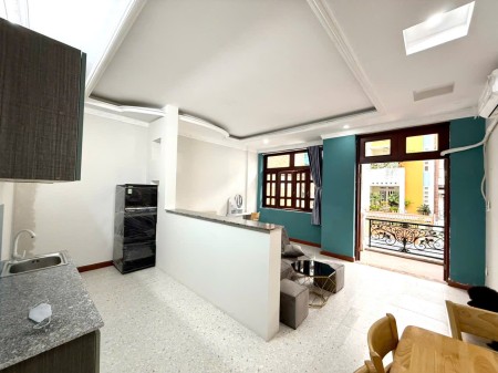 Căn hộ mini 40m2 có ban công rộng - tách bếp, có bồn tắm tại Bạch Đằng Tân Bình