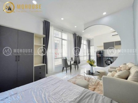 Studio thoáng mát, mới 100%, máy giặt riêng, full nội thất