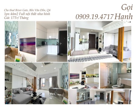 Ảnh 1 - Cho thuê căn hộ Officetel full nội thất River Gate Q4 15,5 Tr/tháng…