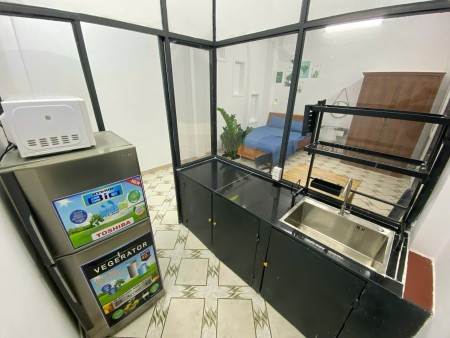 Thuê Ngay Phòng Studio Tách Bếp Full Nội Thất + Máy Giặt Riêng Gần Phan Đăng Lưu, Phan Xích Long....