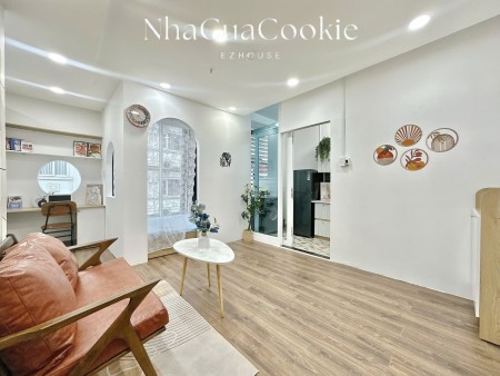 Căn hộ 1 phòng ngủ – Full nội thất mới – Cửa sổ thoáng góc – Dọn vào ở ngay