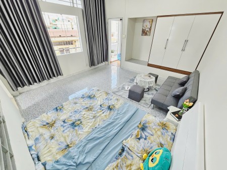 Căn Hộ 1PN riêng Full Nội Thất, Ban công, Máy giặt riêng, Gần chợ Bà Chiểu, Bình Thạnh, Mới 100%